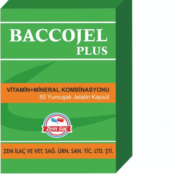 Zem Baccojel Plus Çiftlik Hayvanları Vitamin Mineral Kombinasyonu