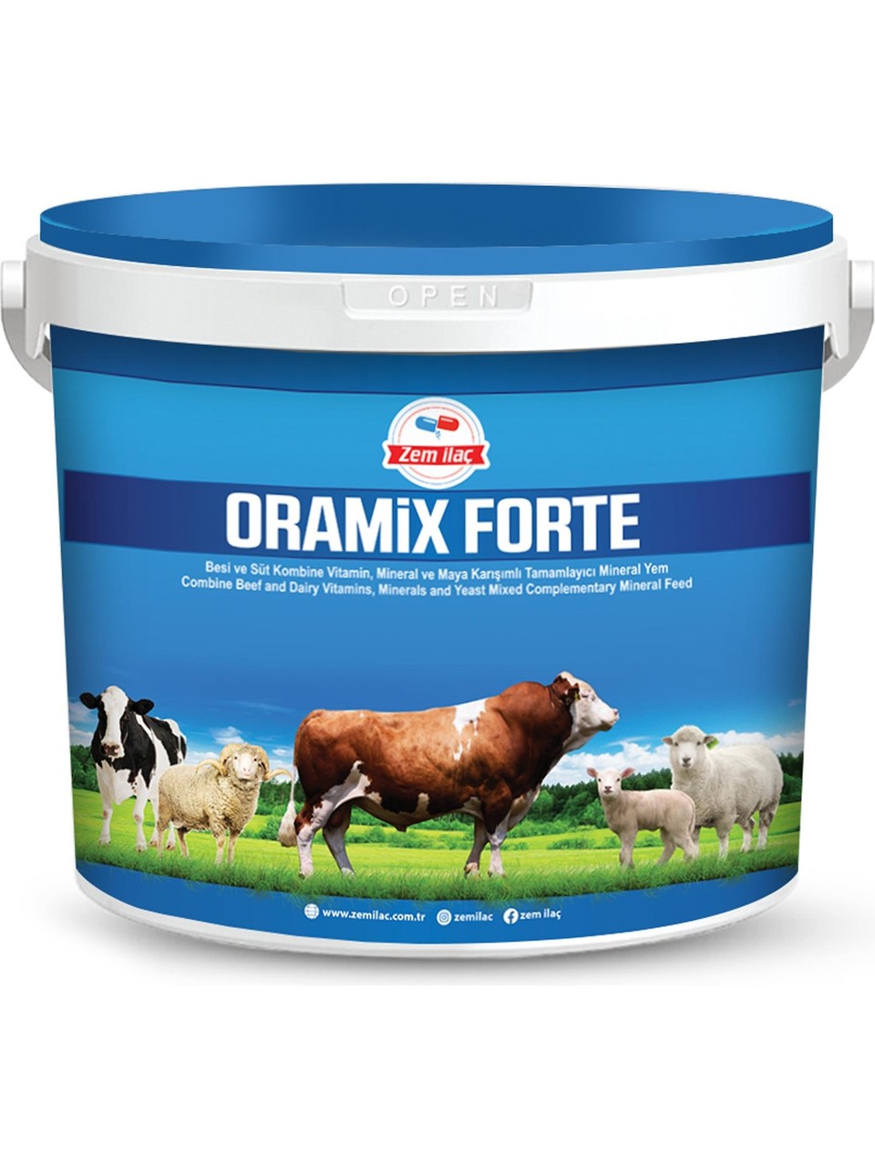 Zem Oramix Forte Vitamin Katkılı Toksin Bağlayıcı Yem Katkısı 10 kg